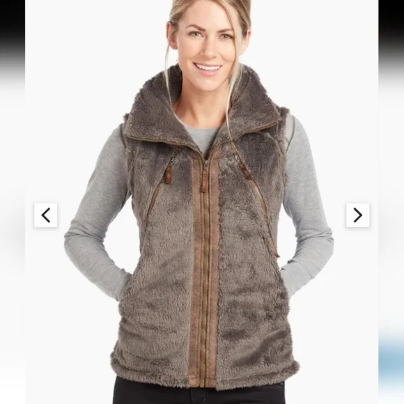 Kuhl Flight Vest Fleece Zip-Up Vest - Picture 2 of 9